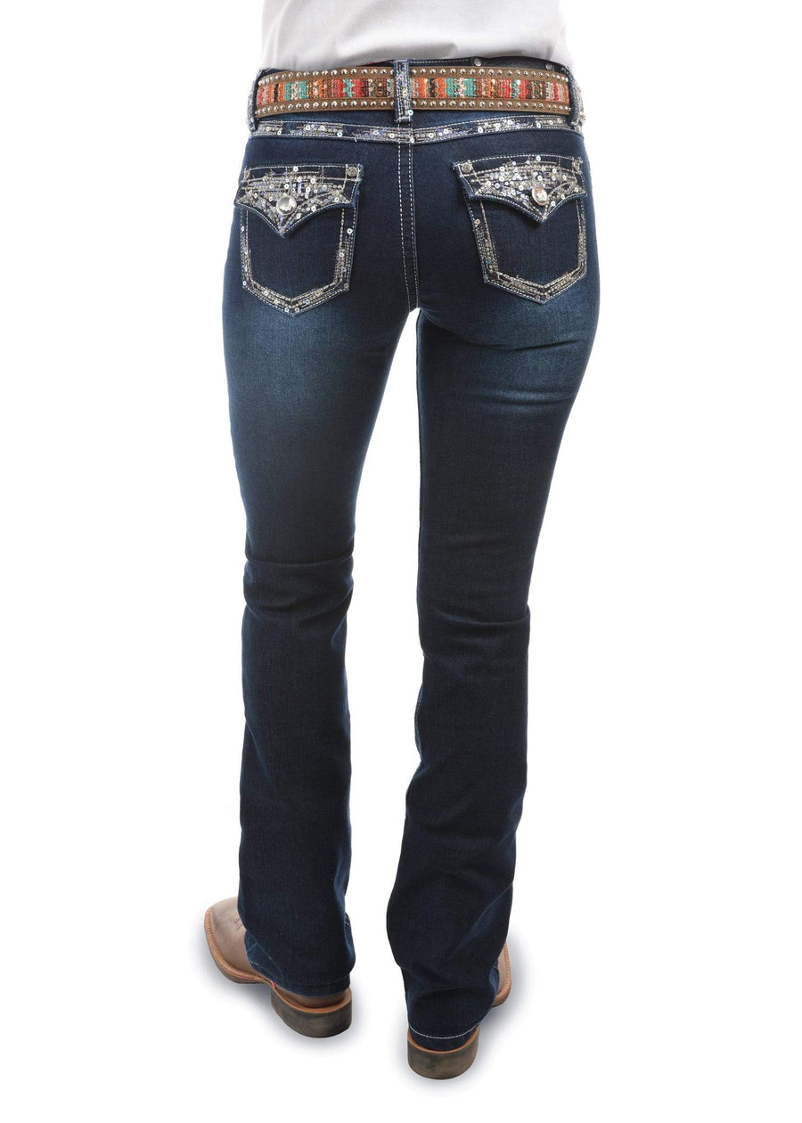 Pure Western Womens Jeans WMN 10 / Midnight Pure Western Womens Taylor Bootcut Jeans