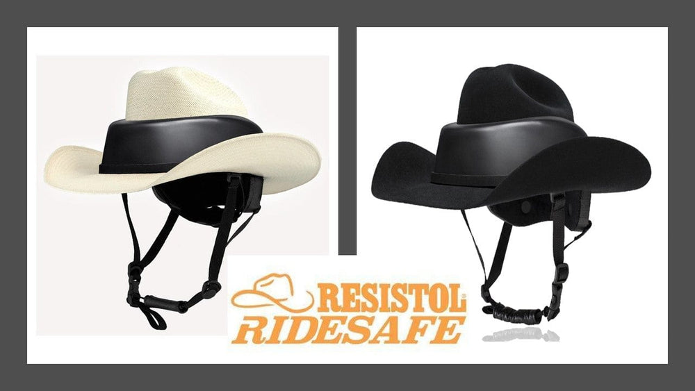 Resistol Helmets Resistol Ride Safe Helmet Black Felt (HFRIDE0242)
