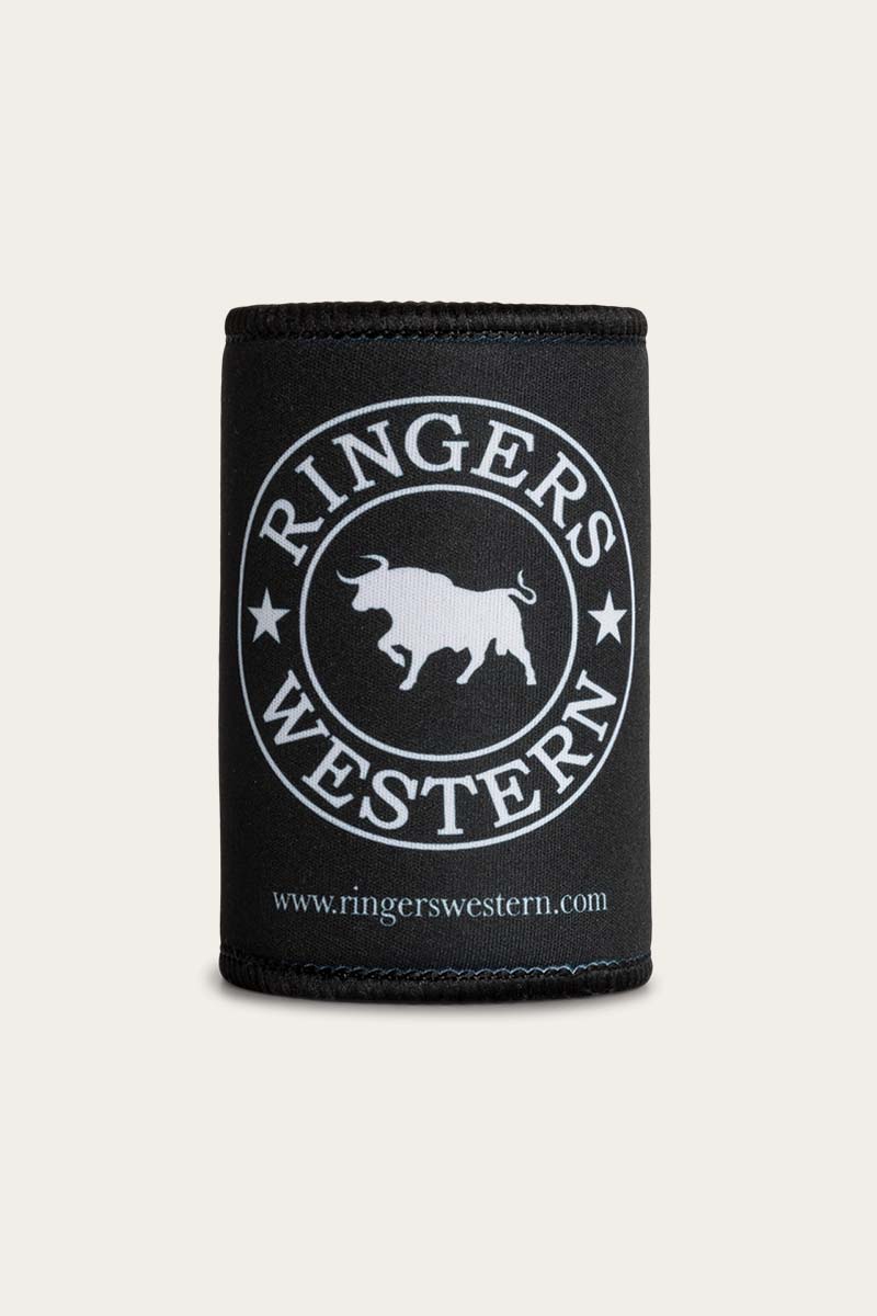 Ringers Western Gifts & Homewares Black Ringers Western Signature Bull Stubby Cooler (518224130)