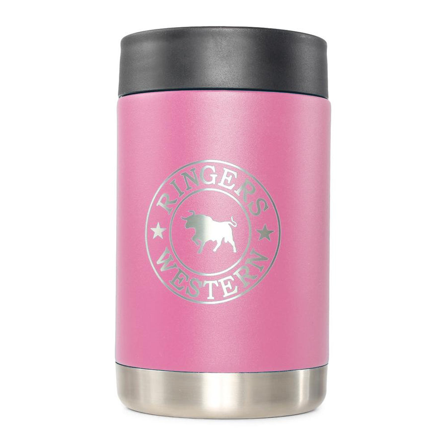 Ringers Western Gifts & Homewares Pink Ringers Western Escape Can Cooler (420224370)