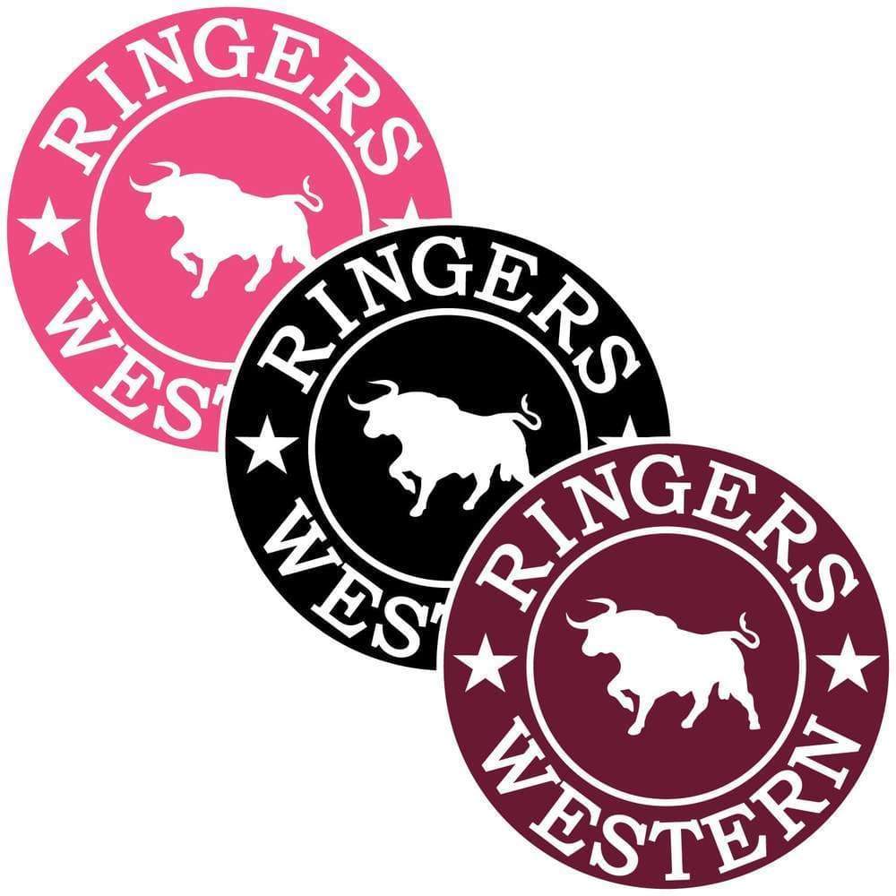 Ringers Western Stickers & Decals Ringers Western 3 Pack Small Round Stickers
