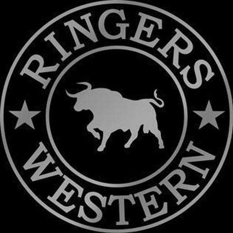 Ringers Western Stickers & Decals Silver Ringers Western Classic Sticker