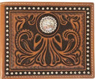 Roper Handbags & Wallets Roper Bi-Fold Wallet Tooled Leather (8137100)