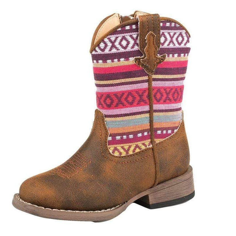Roper Kids Hugs & Kisses Boots - Gympie Saddleworld & Country Clothing