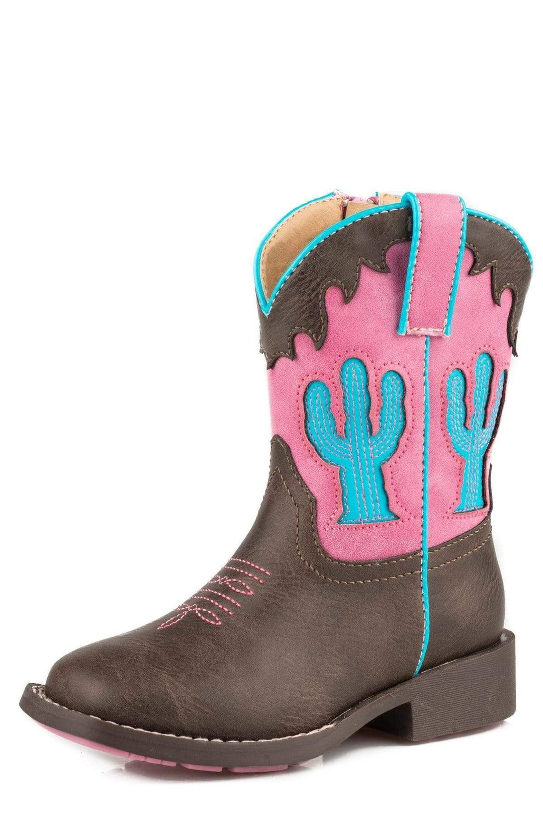 Roper Kids Boots & Shoes Roper Toddler Cactus Boots (17226034)