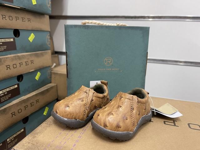 Roper Kids Boots & Shoes TOD 5 Roper Toddler Boots Cotter Tan (0901715712760)