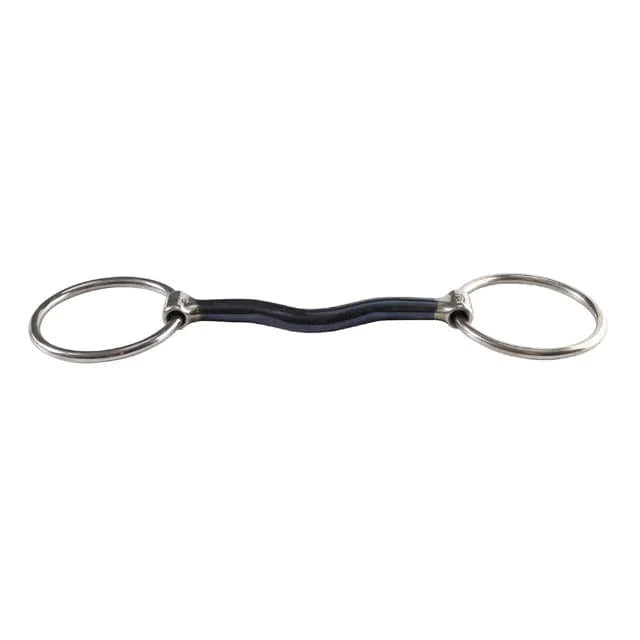 Saddlery Trading Company Bits Blue Sweet Iron Loose Ring Snaffle (BIT3448)