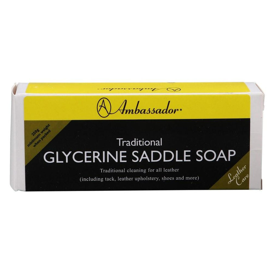 Saddlery Trading Company Leather Care Glycerine Saddle Soap Bar 250g (LTD4588 )