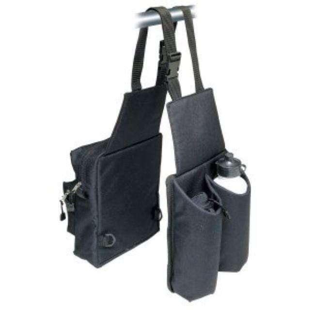 Saddlery Trading Saddle Accessories Black Combination Saddle and Water Bottle Bag