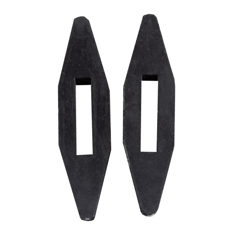 Saddlerytrading Bridle Accessories Black Rubber Rein Stoppers pair