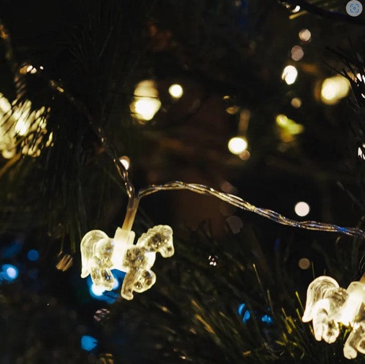 Saddleworld Gifts & Homewares Gold Horse Christmas Fairy Lights (FAIRY)