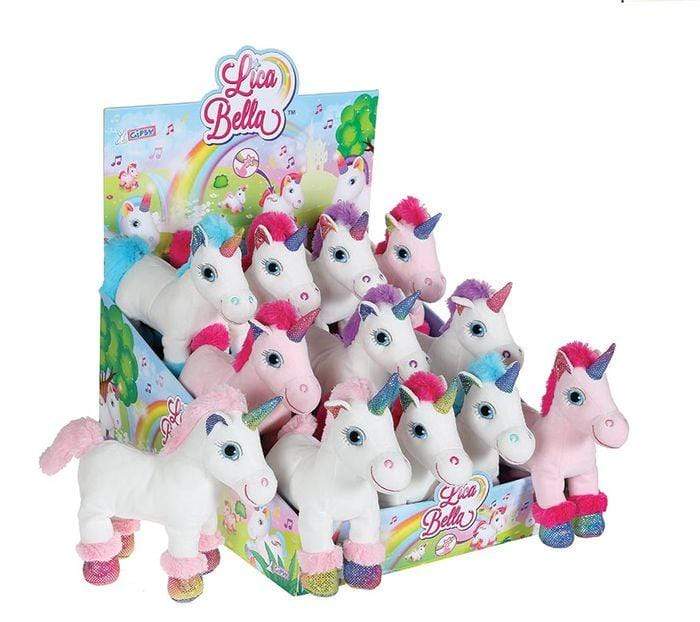 Saddleworld Toys Gipsy-Sparkle Unicorn with Sound (MBGP55665)