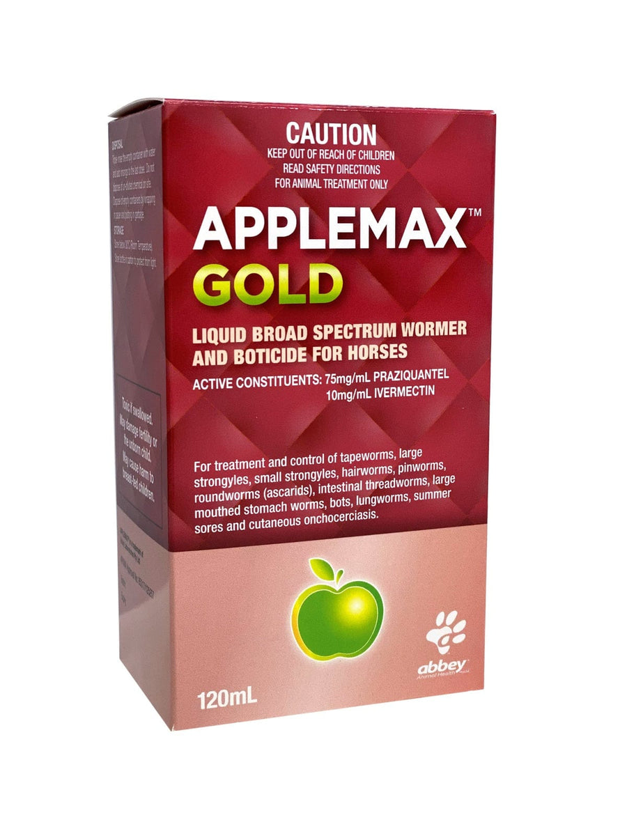 Saddleworld Vet & Feed 120ml Applemax Gold Liquid Wormer
