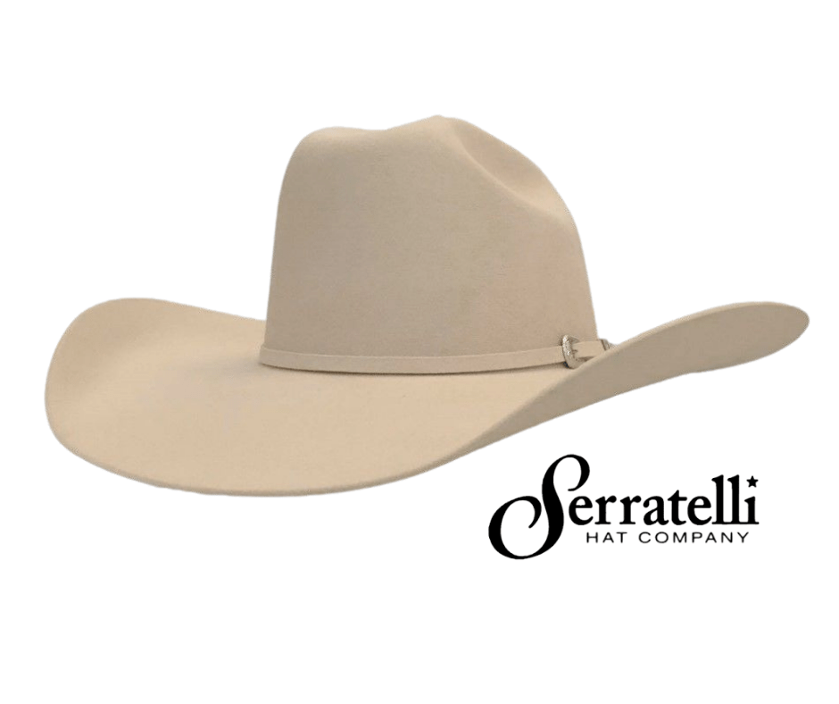 Serratelli Hats 54cm Mavericks Hat 4x Silverbelly S9/E9 (SERR4XSB)