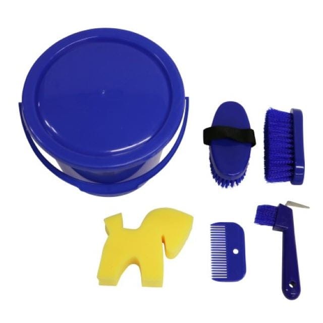 Showmaster Grooming Blue Showmaster Grooming Kit Bucket (GRM9075)
