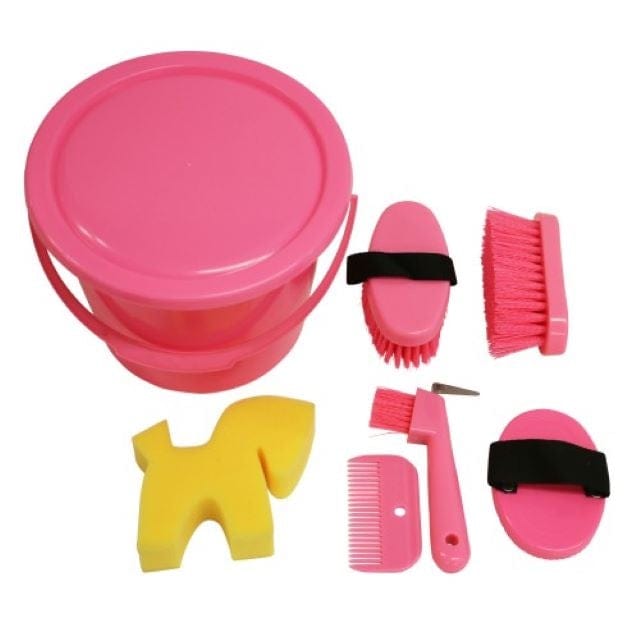Showmaster Grooming Pink Showmaster Grooming Kit Bucket (GRM9075)