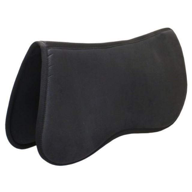 Showmaster Specialty Saddlepads Black Showmaster Memory Foam Half Pad