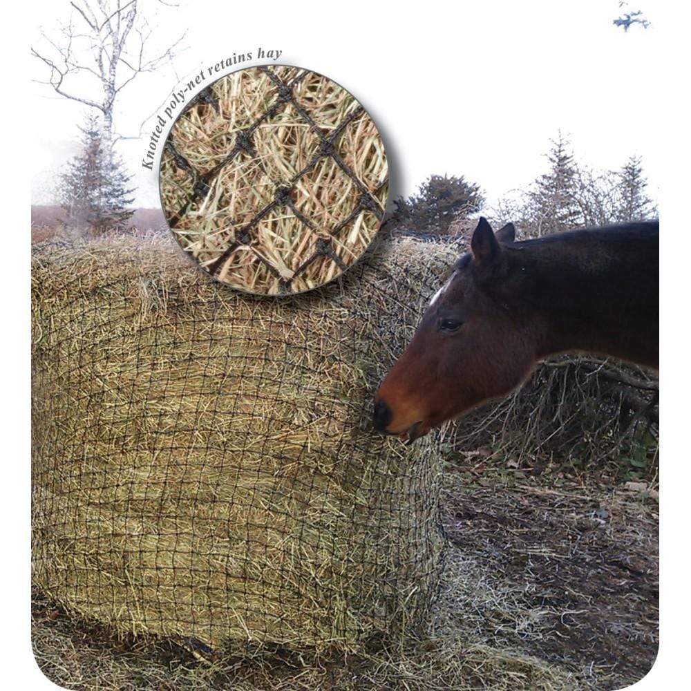 Showmaster Round Bale Poly Slow Feed Haynet - Gympie Saddleworld & Country Clothing