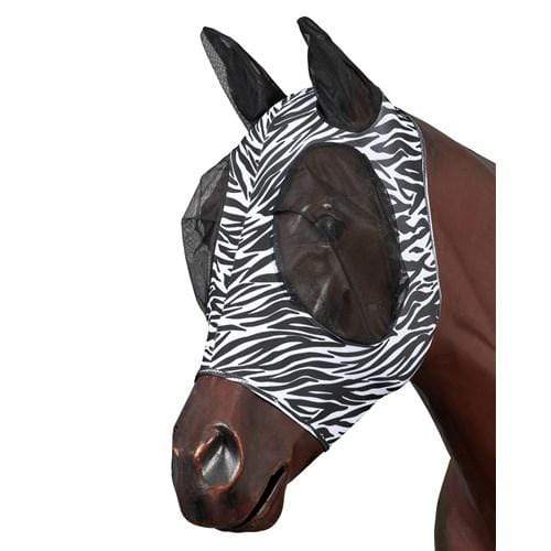 STC Fly Masks & Bonnets Pony / Zebra Kool Master Pull-On Fly Mask (STB2659)