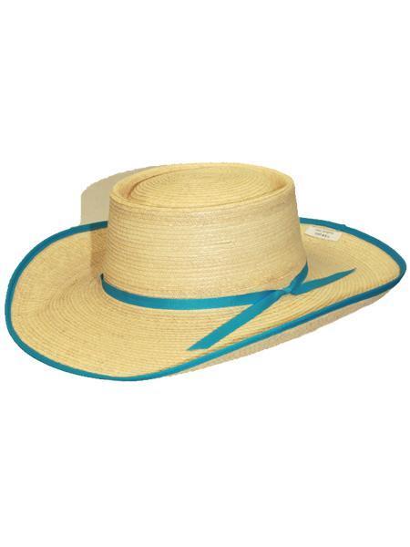 Sunbody Hats Hats 55cm / Oak/Turquoise Sunbody Reata 4inch Brim Hat