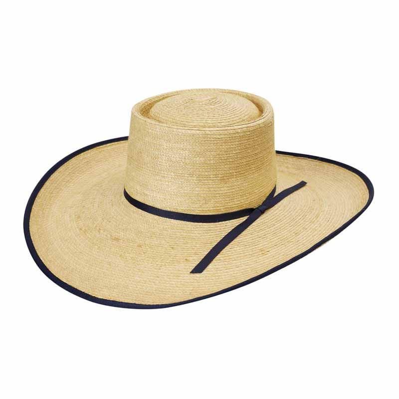 Hat Sunbody HG5AOKRN Womens Reata 5 inch Brim Oak Navy Bound Edge 61cm - Gympie Saddleworld & Country Clothing