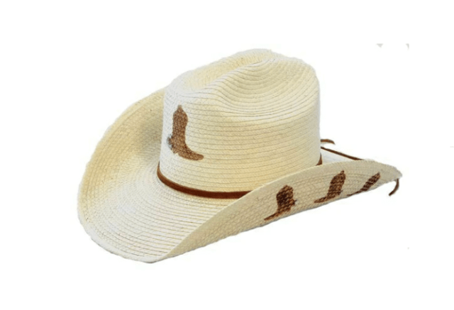 Sunbody Hats Hats ONE SIZE Sunbody Hats Kids Cattleman Palm Boots (HGKC-BOOTS)