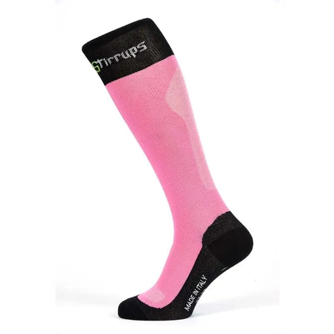 Tech Stirrups Socks S / Pink Tech Stirrup Socks Breathable Rainbow (TSSB)
