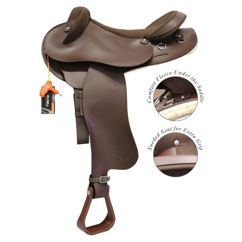 Tekna Saddles 15in / Brown Tekna Swinging Fender Saddle