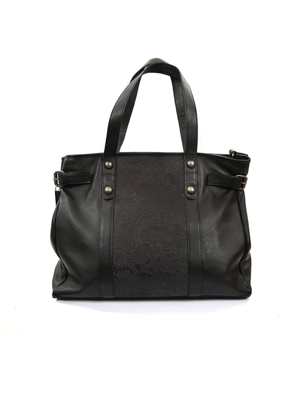 Thomas Cook Handbags & Wallets Black Thomas Cook Armadale Embossed Tote Bag (T1S2904TOT)