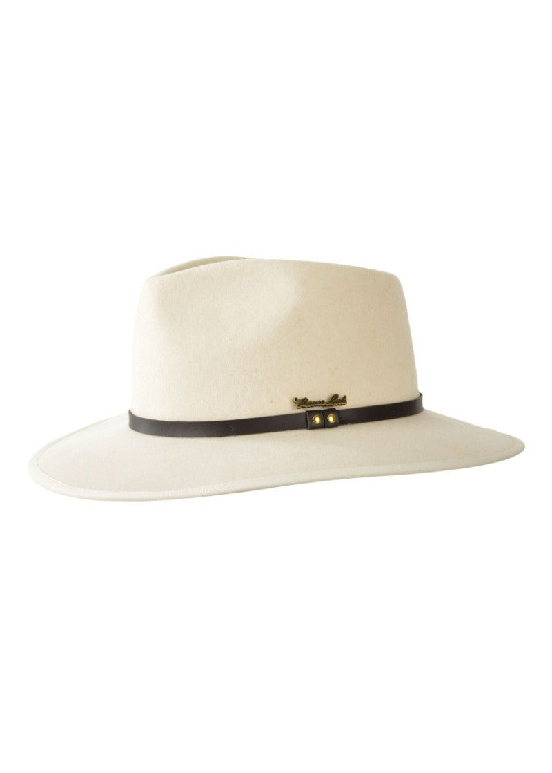 Thomas Cook Hats 55cm / Cream Thomas Cook Sutton Wool Felt Hat (TCP1973HAT)