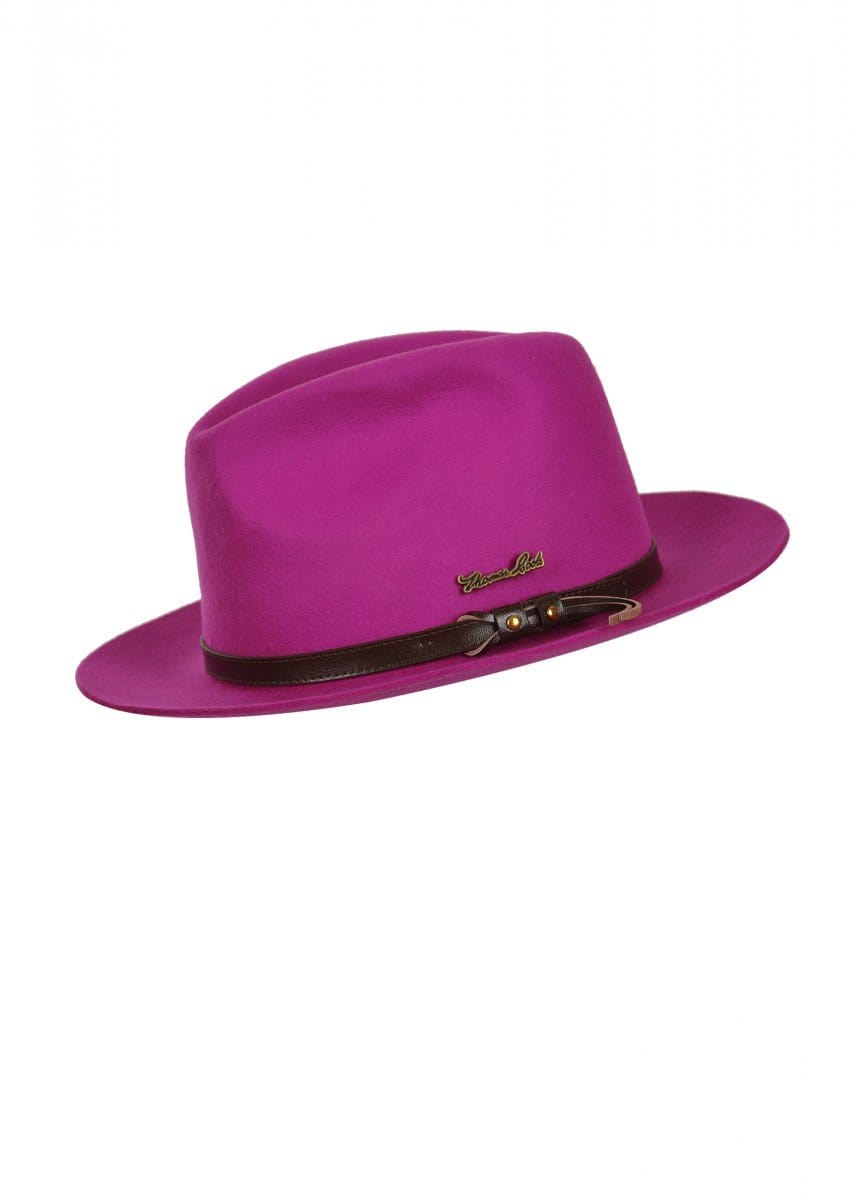 Thomas Cook Jagger Wool Felt Hat Pink - Gympie Saddleworld & Country Clothing