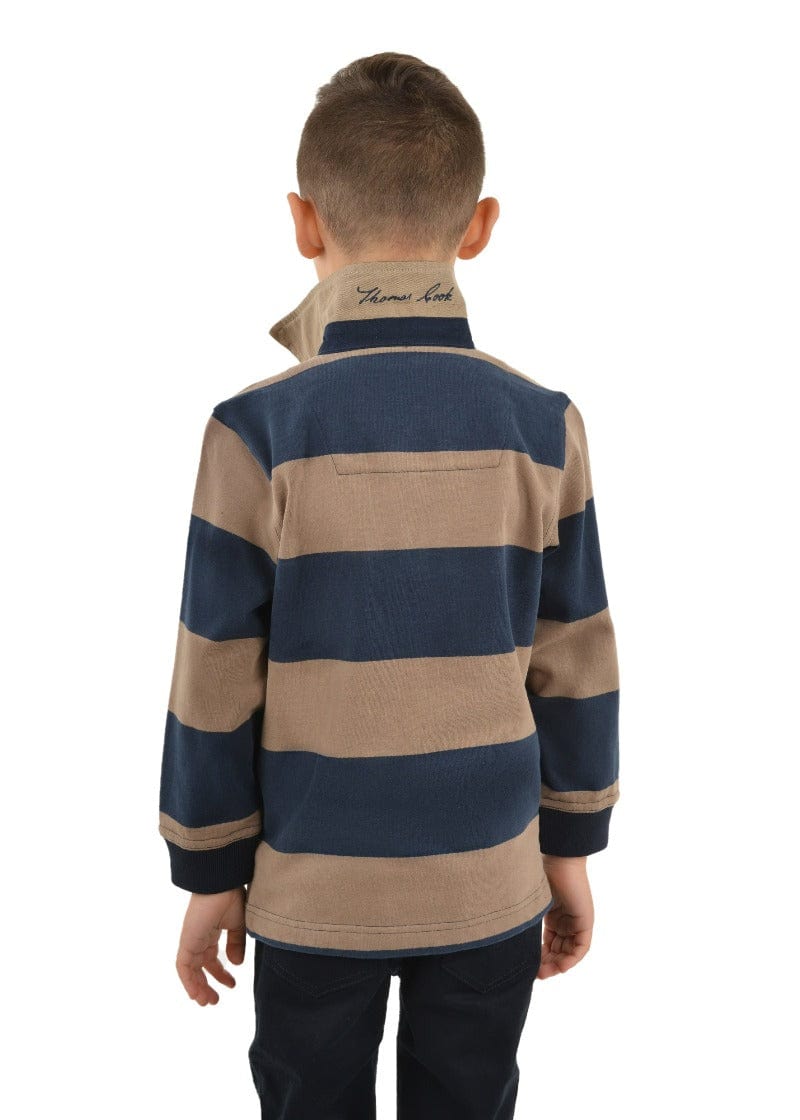 Thomas Cook Kids Jumpers, Jackets & Vests Thomas Cook Rugby Boys Steve Stripe (T3W3502023)