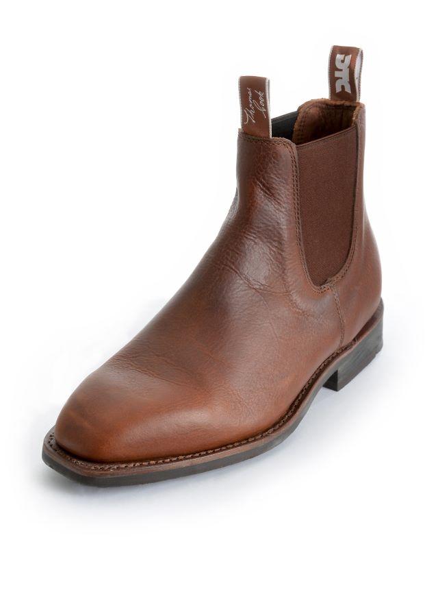 Thomas Cook Mens Boots & Shoes MEN 8.5 Thomas Cook Mens Duramax DTC Classic Dress Boot Brown Coachman TCP18174