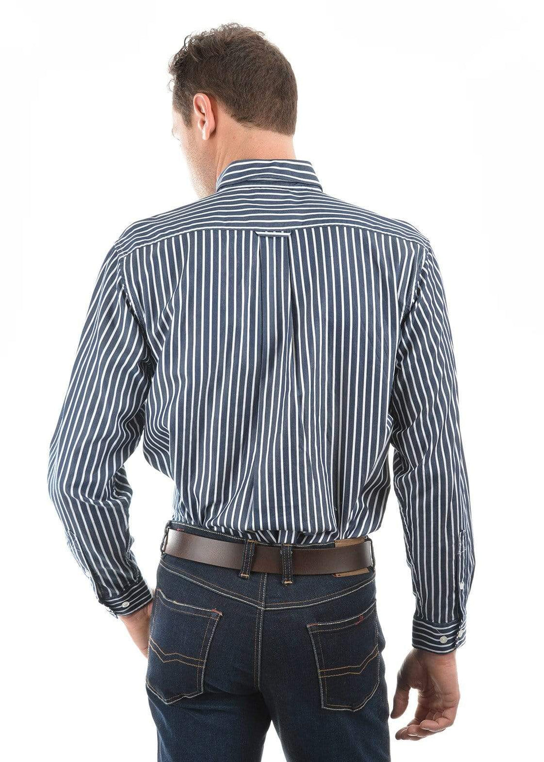 Thomas Cook Mens Winton Stripe Shirt TCP1115160 - Gympie Saddleworld & Country Clothing