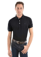 Thomas Cook Mens Tops MEN 2XL / Black Thomas Cook Mens Tailored Polo TCP1506009