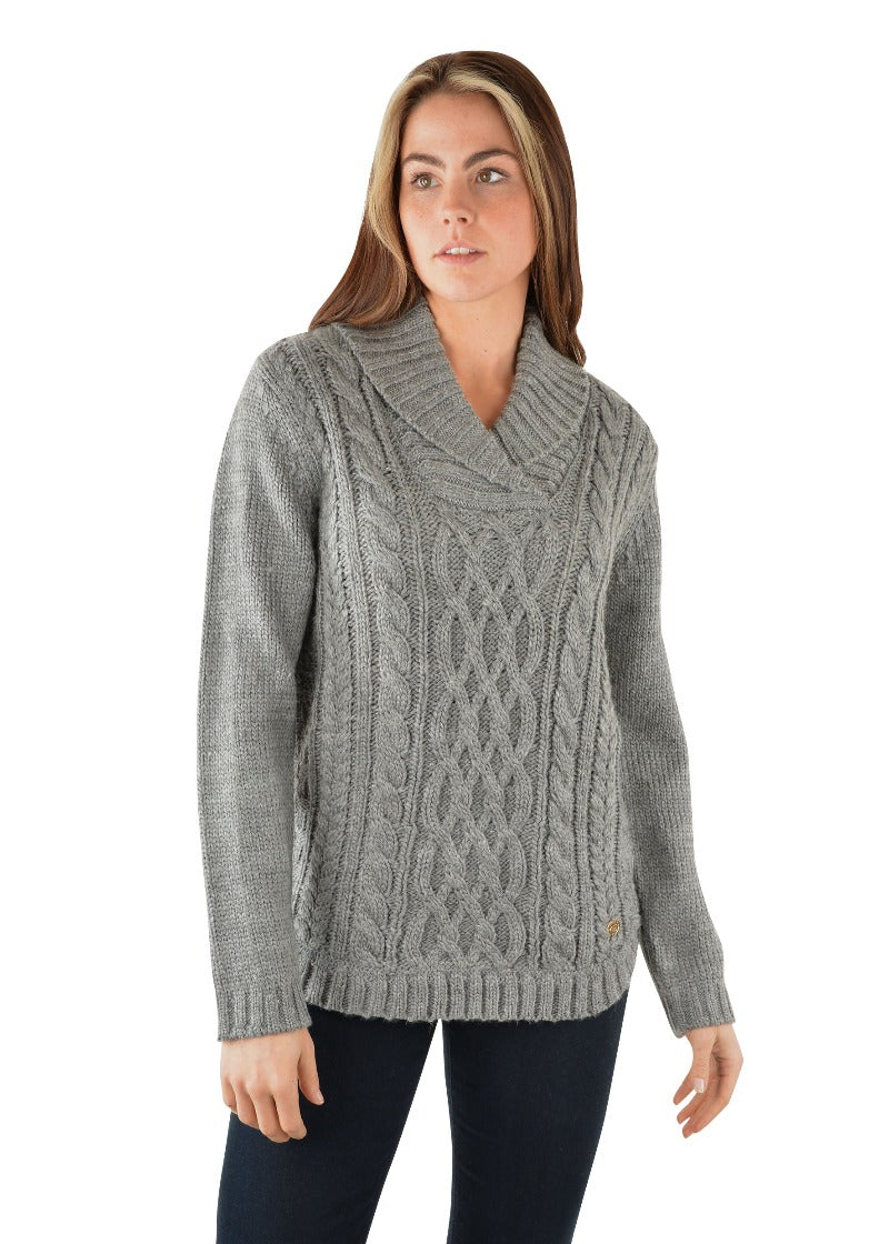 Thomas Cook Womens Jumpers, Jackets & Vests 8 / Charcoal Thomas Cook Jumper Womens Ava (T3W2554073)
