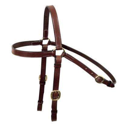 Tanami Leather Barcoo Bridle BDLTAN - Gympie Saddleworld & Country Clothing