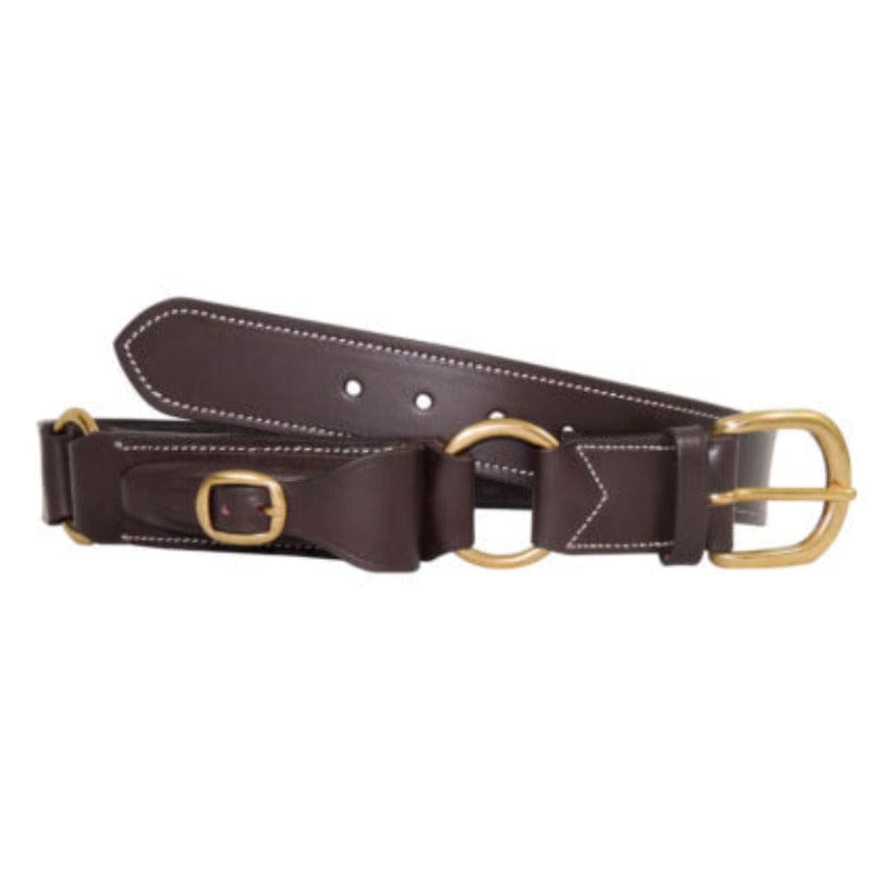 Toowoomba Saddlery Mens Belts 30in Victor Double Ring Hobble Belt With Pouch TS