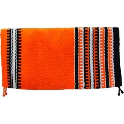 Western Saddle Blanket Orange, Black and White 094086 - Gympie Saddleworld & Country Clothing