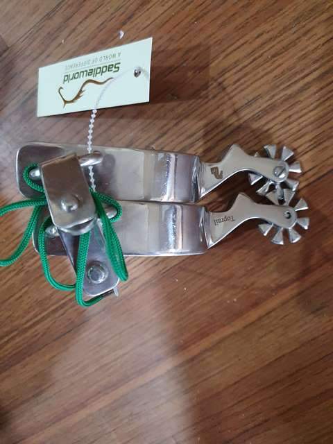 Top Rail Stainless Steel Spurs SP-SSDIAM - Gympie Saddleworld & Country Clothing