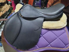 Trainers Saddles 17.5MW / Black Trainers Masters Jump Saddle