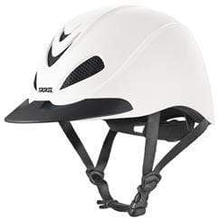 Troxel Liberty White Matte Duratec Helmet - Gympie Saddleworld & Country Clothing