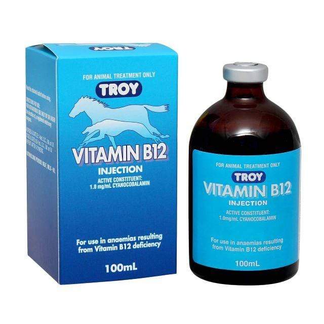 Troy Vet & Feed 100ml Troy Vitamin B12 Injection
