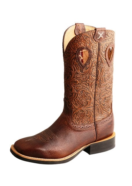 Twisted X Womens Boots & Shoes Twisted X Boots Womens 11in Ruffstock Chestnut (TCWRS0007)
