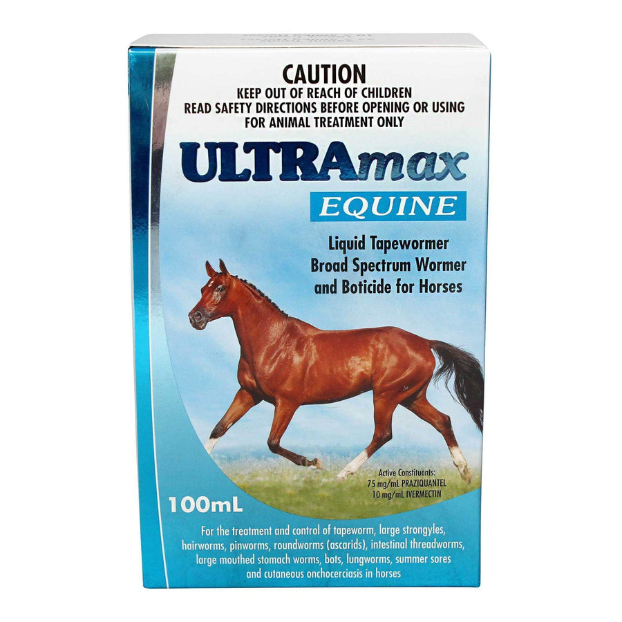 Ultramax Vet & Feed 100ml Pharmachem Ultramax Equine Wormer