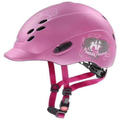 Uvex Helmets 49-54cm / Pink Uvex Onyxx Friends Helmet (UVX1245)