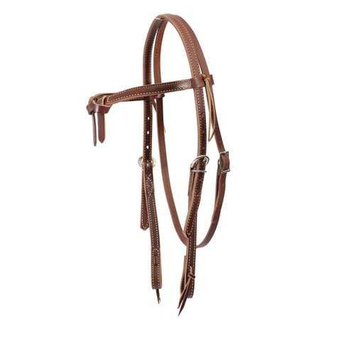 Weaver Bridles Cob/Full Weaver Deluxe Knotted Headstall (WEA10-0267)
