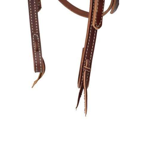 Weaver Bridles Cob/Full Weaver Deluxe Latigo Headstall (WEA10-0266)