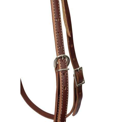 Weaver Bridles Cob/Full Weaver Deluxe Latigo Headstall (WEA10-0266)