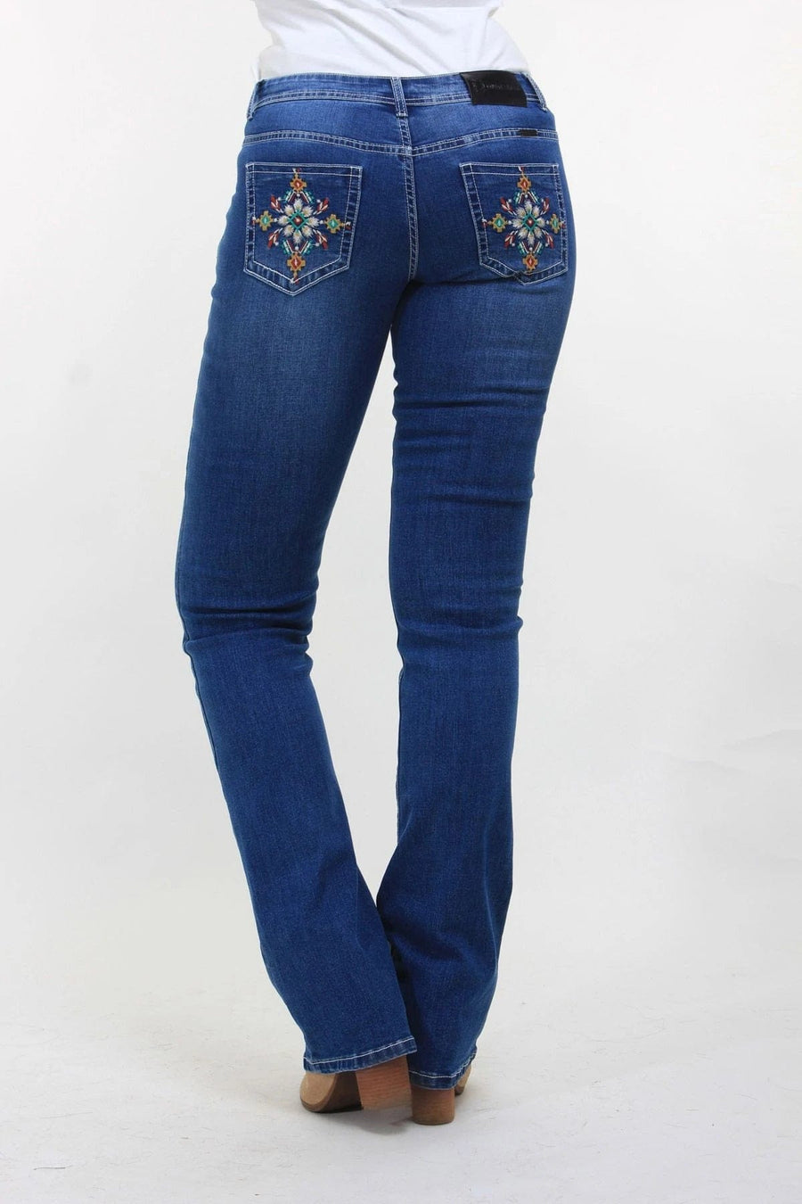 Wild Child Womens Jeans 10X34 Wild Child Jeans Womens Ryder Bling (OBW21123)